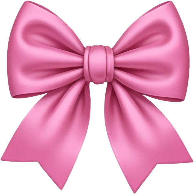 Cute bow emoji