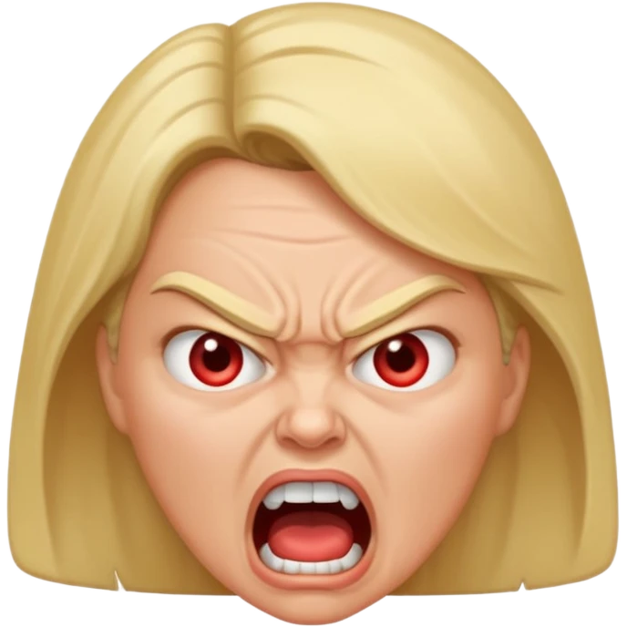 angry mom yelling emoji