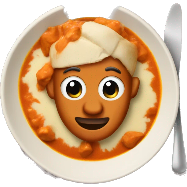 Butter chicken  emoji