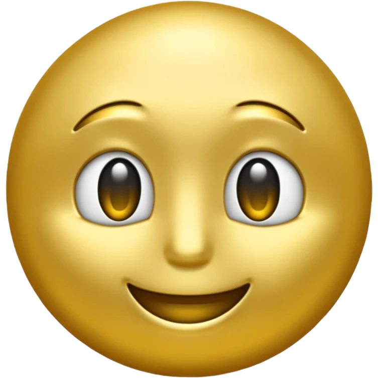 Create me gold emogi emoji