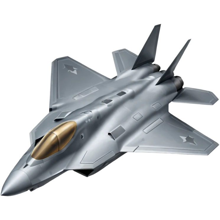 Un avion de combate emoji