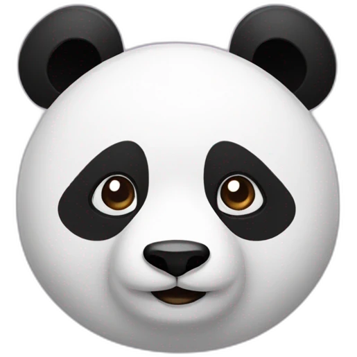 panda karatéka emoji
