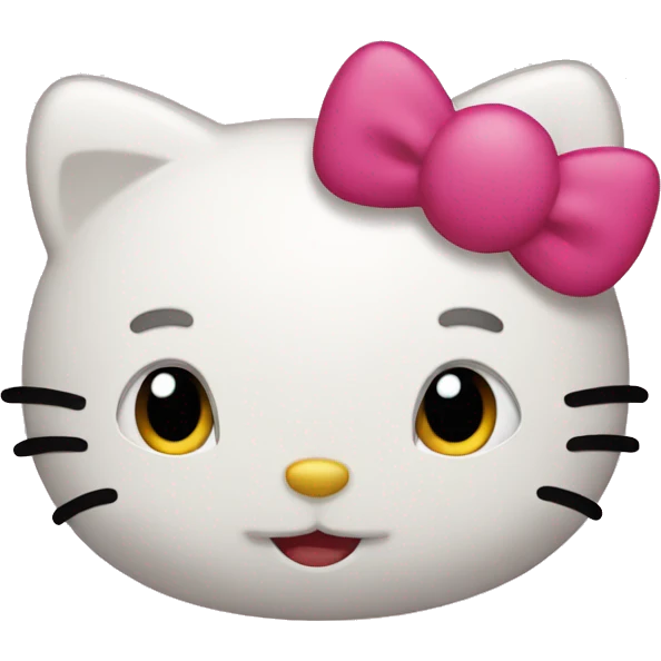 Hello kitty emoji