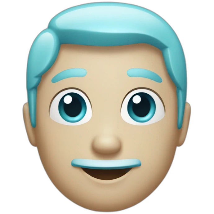 Cyan mart emoji