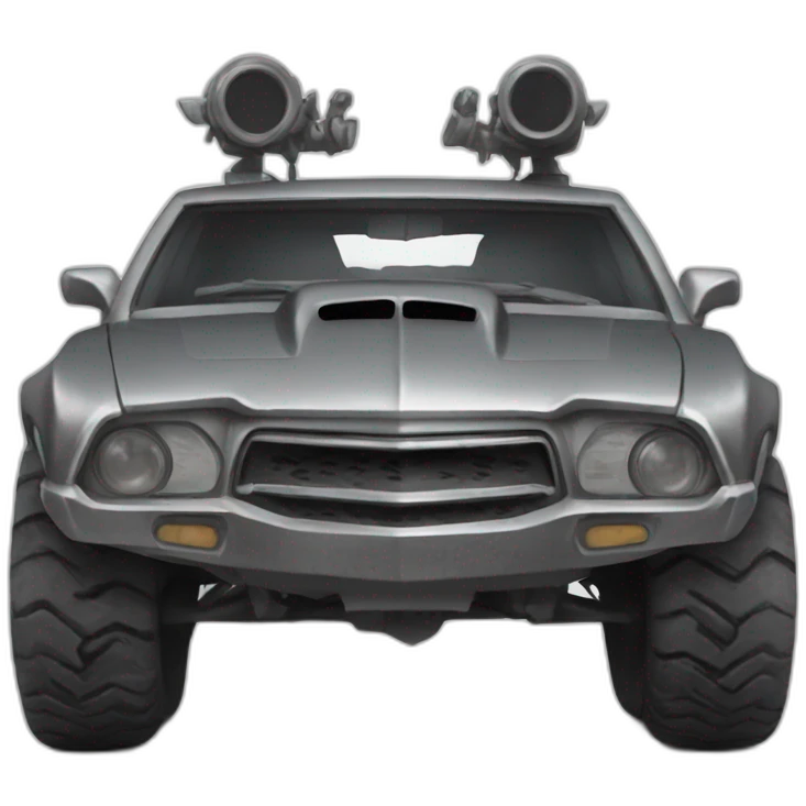 mad max silver paint emoji
