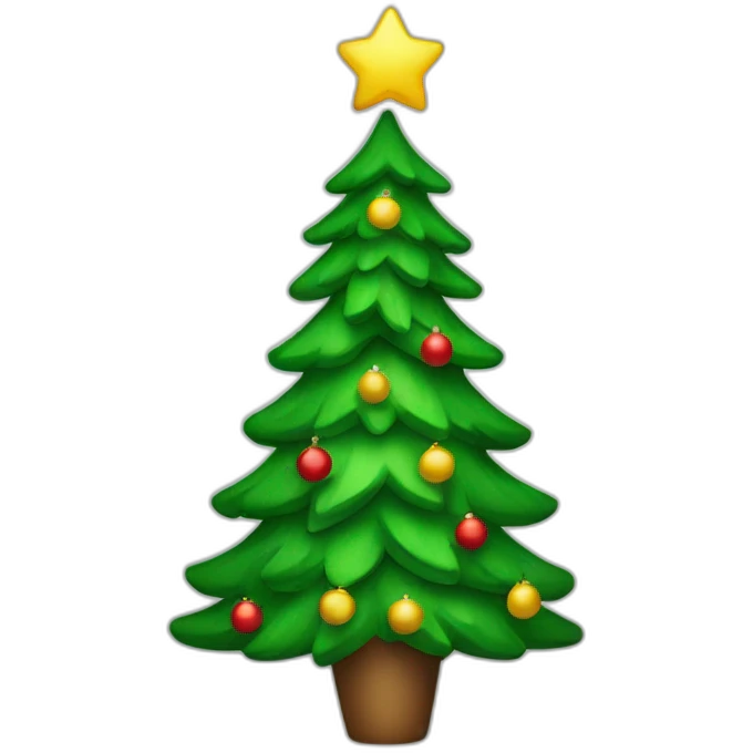 Christmas tree emoji