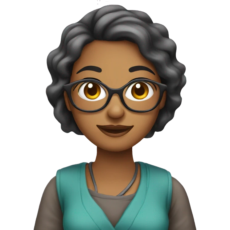Mulher com mala de viagem  emoji