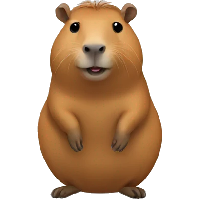 Capybara emoji