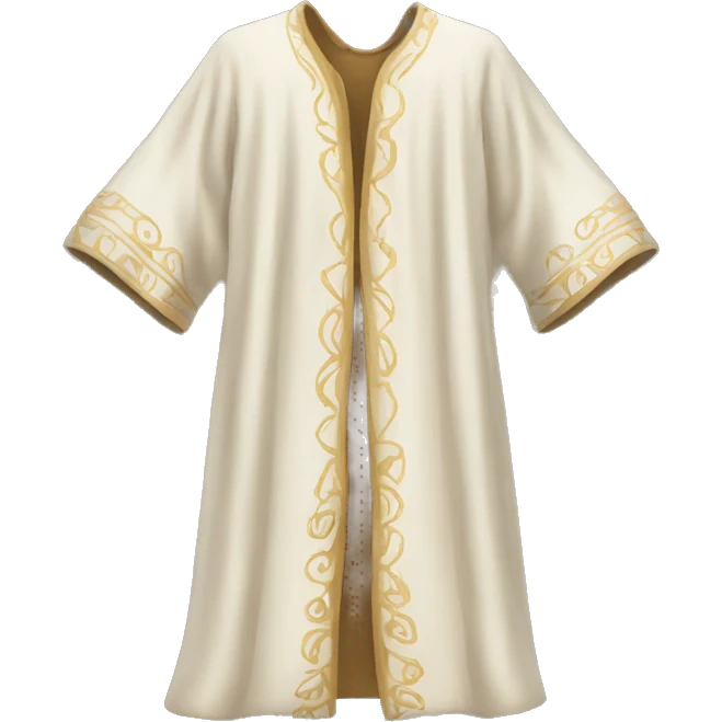 an ancient robe toge piece of clothes item only emoji