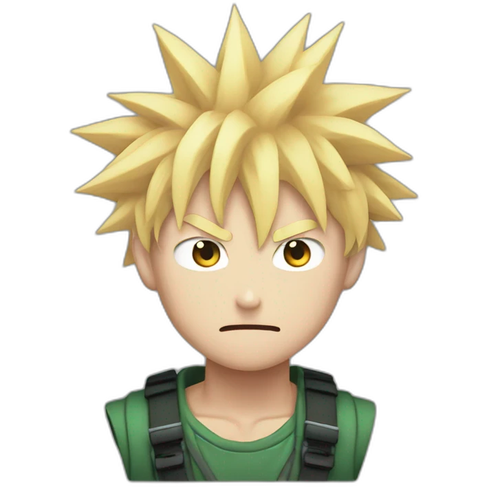 Angry Katsuki Bakugo  emoji