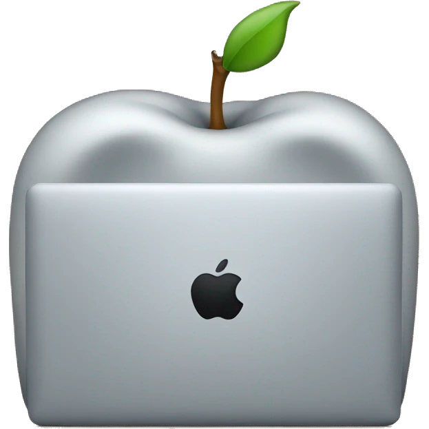 Apple laptop emoji