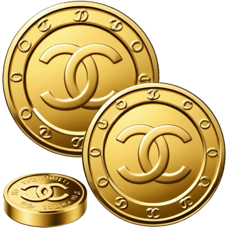 3 chanel coins emoji