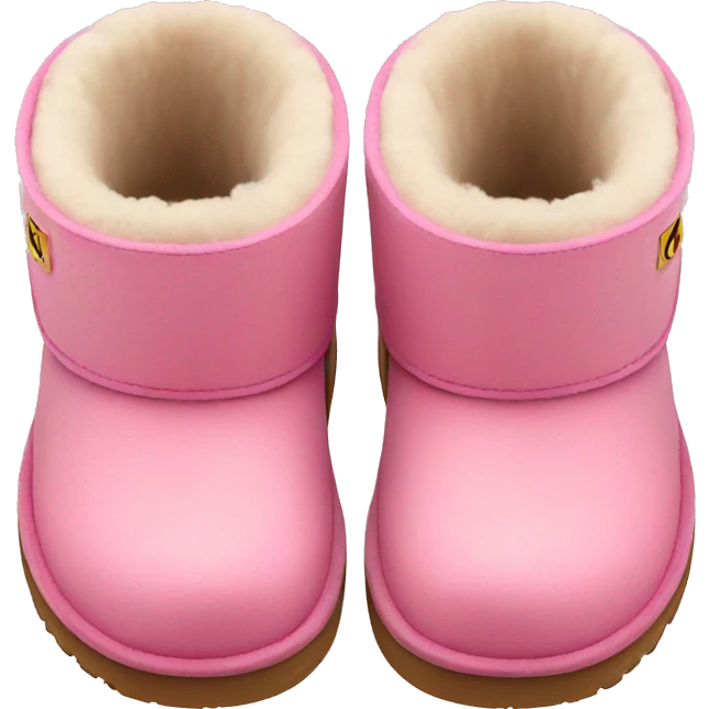 pink Ugg shoes emoji