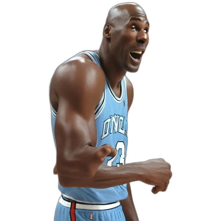Michael jordan UNC emoji