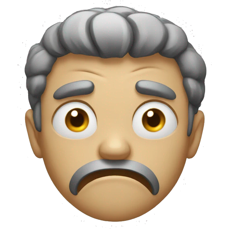Angry possesed emoji