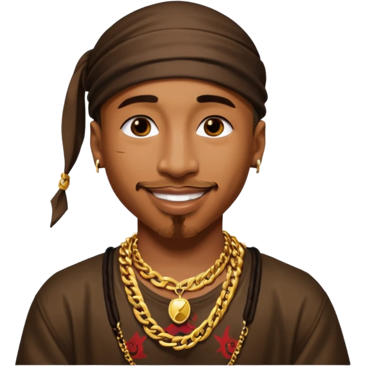 Peux tu me faire tupac emoji