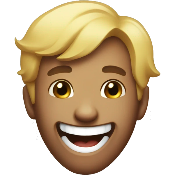 Laughing so hard that is crying  emoji