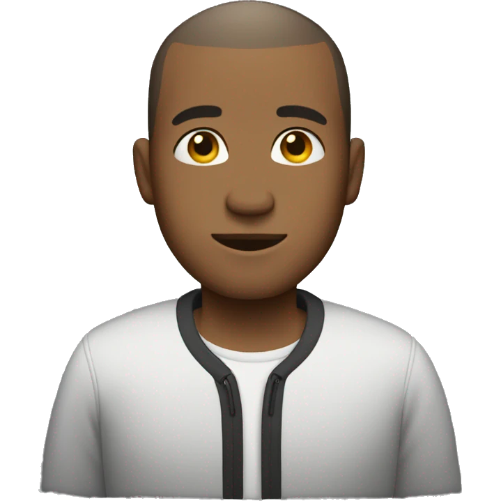 Buzz cut man full body emoji