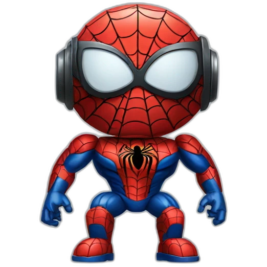 robot spiderman emoji