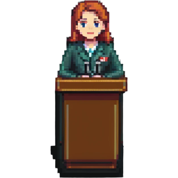 governor at a podium emoji