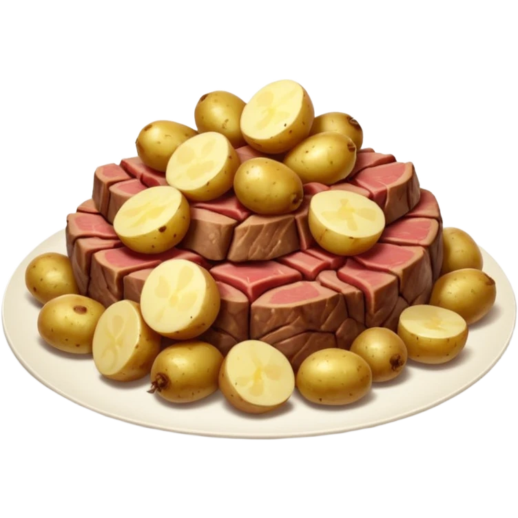 meat and potato emoji