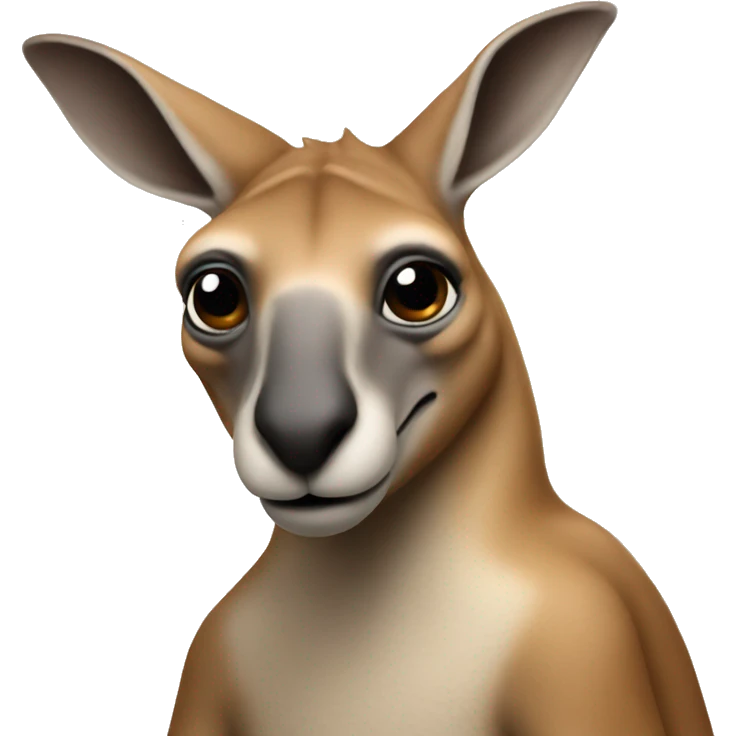 Philosophical kangaroo emoji