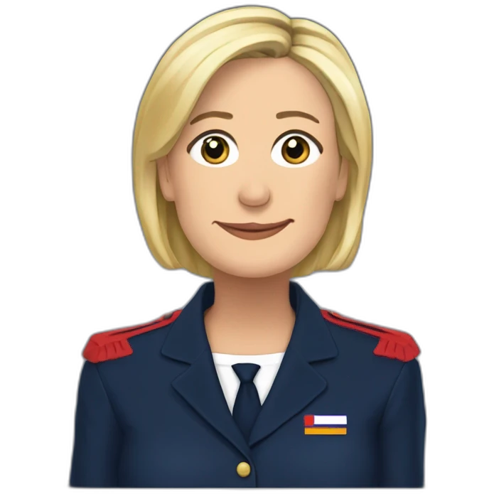 Marine le pen qui pete emoji