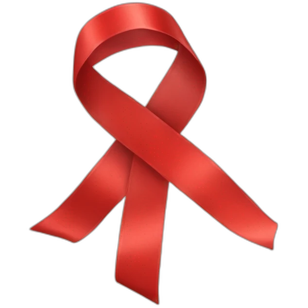 Red ribbon emoji