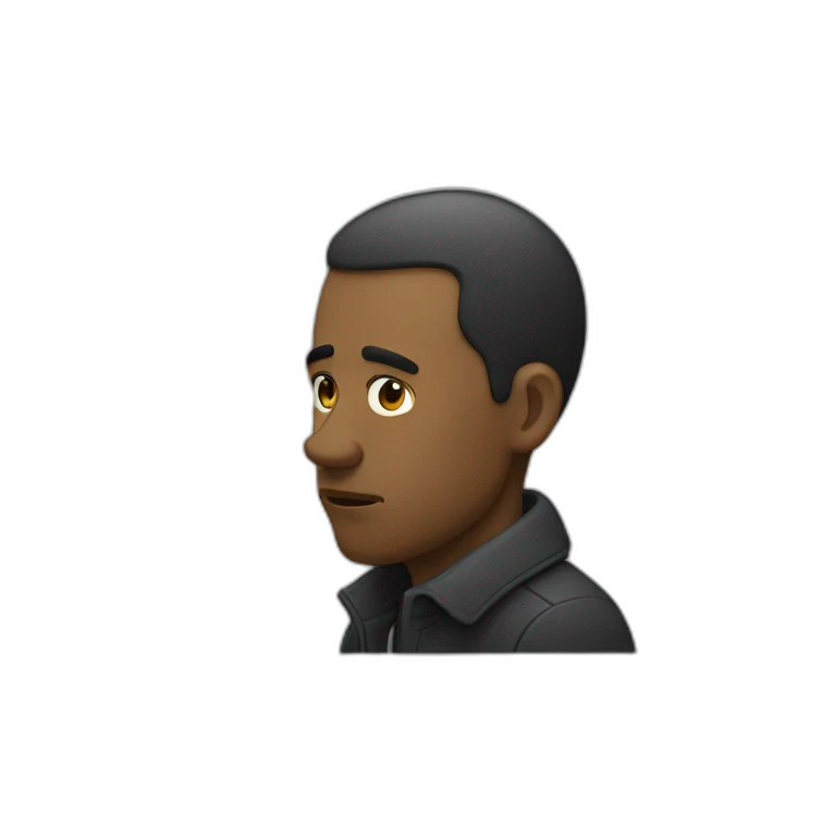 Homme triste emoji