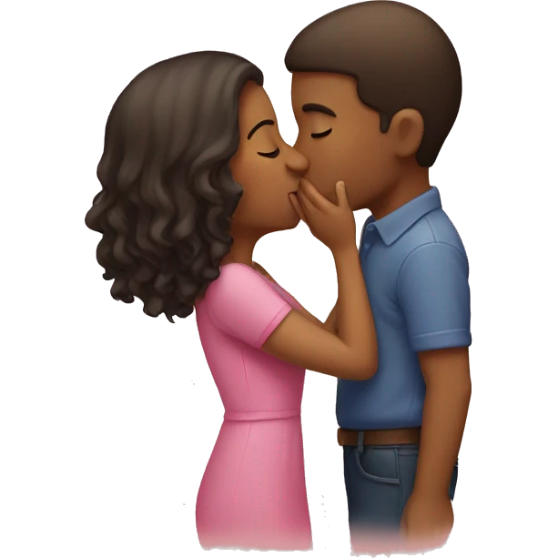 love kiss emoji