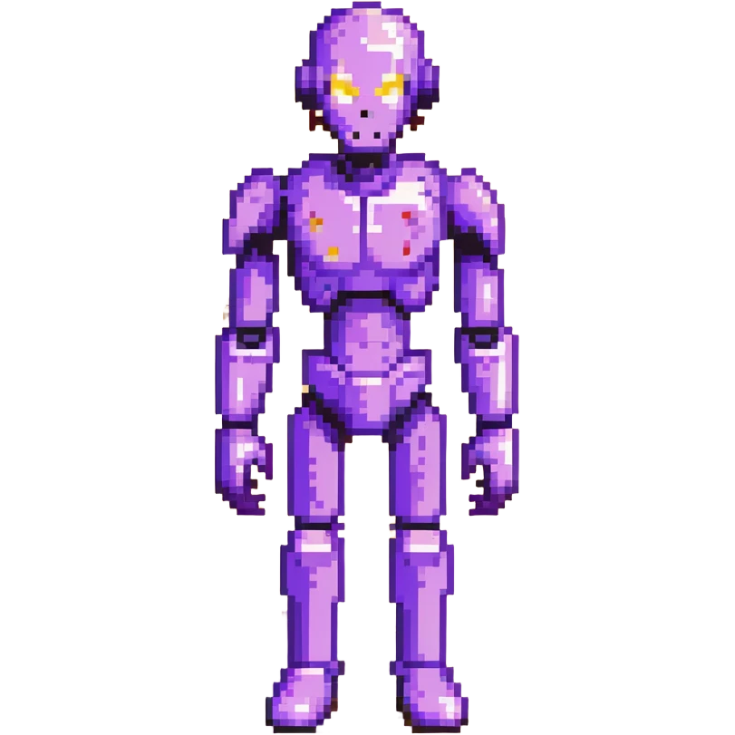 purple upper and under limbs emoji
