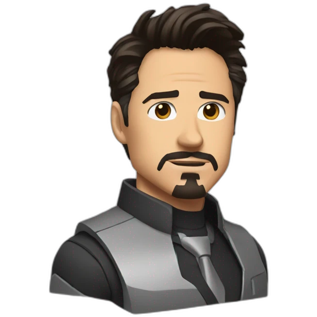 Tony Stark emoji