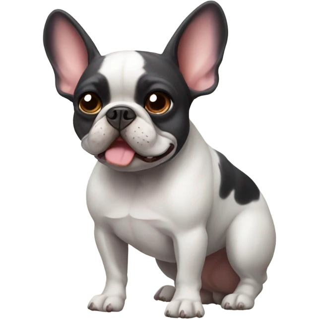 French bulldog  emoji