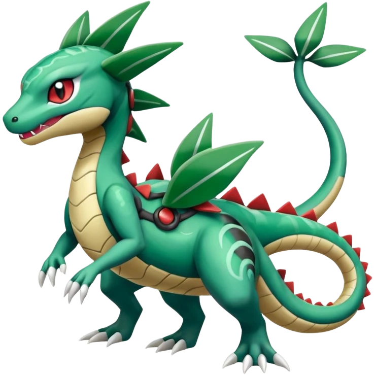 Meloetta-Rayquaza-Feraligatr-Pokémon-Fakémon-creature emoji