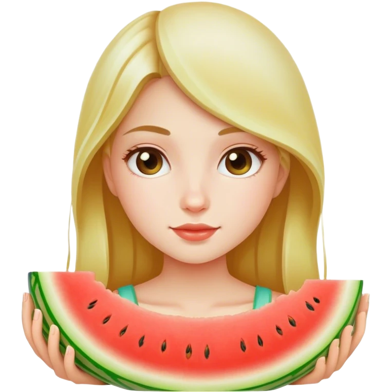 melons girl emoji