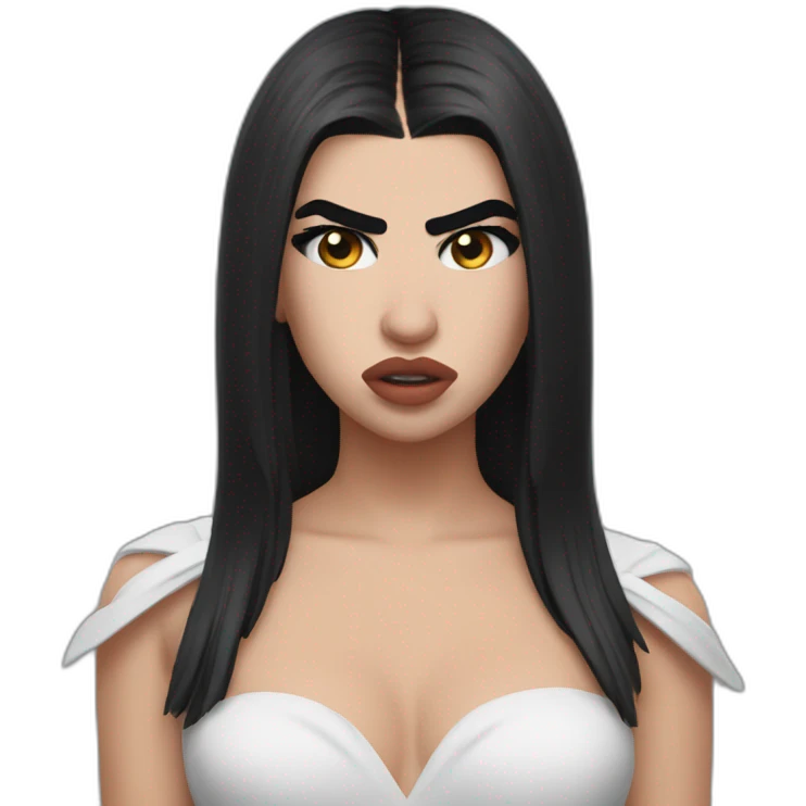 Dua lipa angry emoji