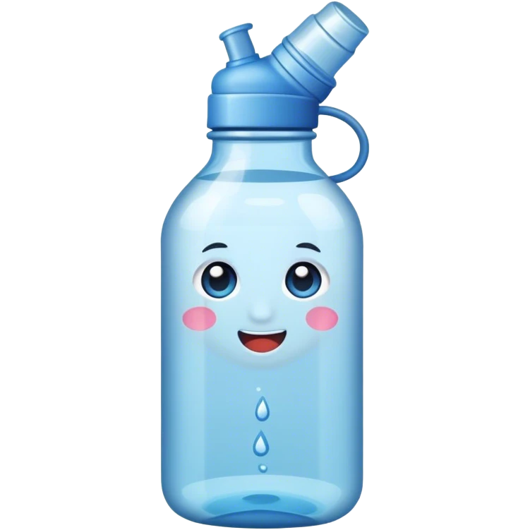 Water bottle emoji
