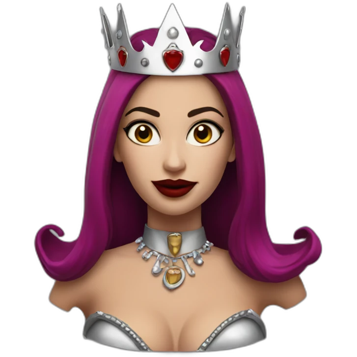 Buste Harley Queen emoji