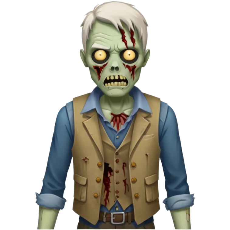zombie in vests emoji