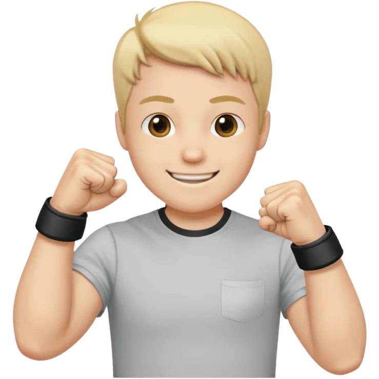 Mir ein, die beide Faust geben emoji