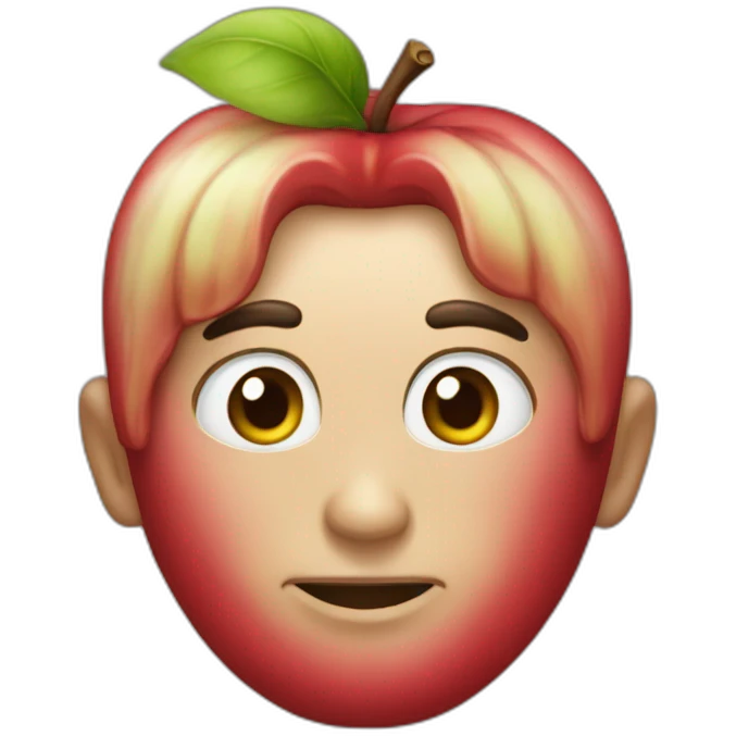 manzana elegante emoji