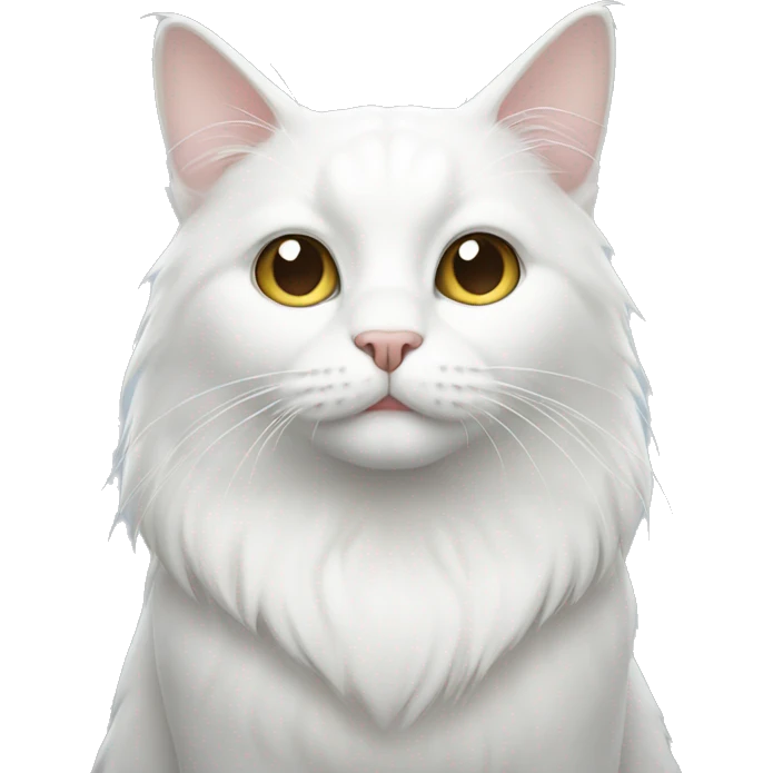 White cat  emoji
