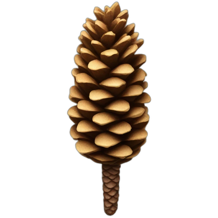 pine-cone staff emoji