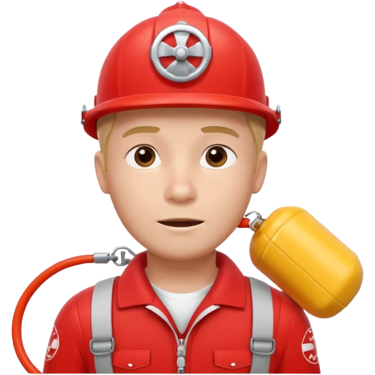 lifeguard portrait, head and shoulders only, wearing red lifeguard uniform, rescue whistle and buoy strap visible, confident alert expression, beach safety vibe, 3D cartoon, mobile game icon style, clean background, no text, no watermark
 emoji
