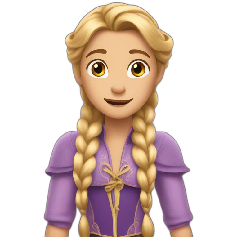 Raiponce emoji