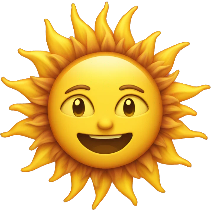 The Sun emoji