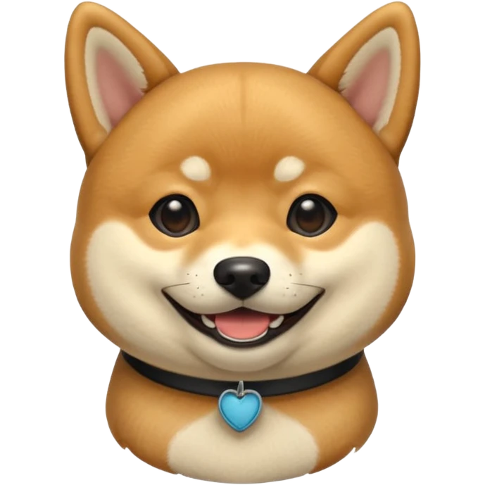 Shiba Jasper love emoji