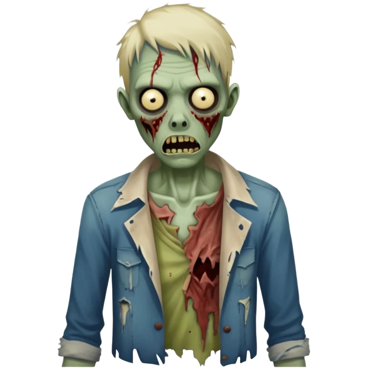 skinny zombie emoji