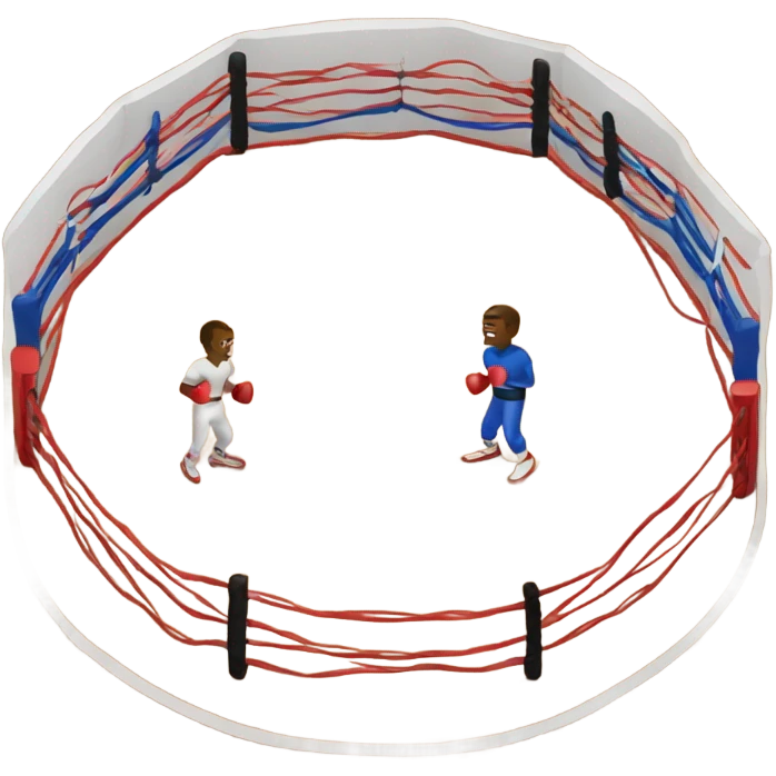 Boxing ring emoji