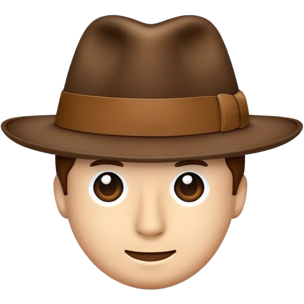 a fedora emoji emoji